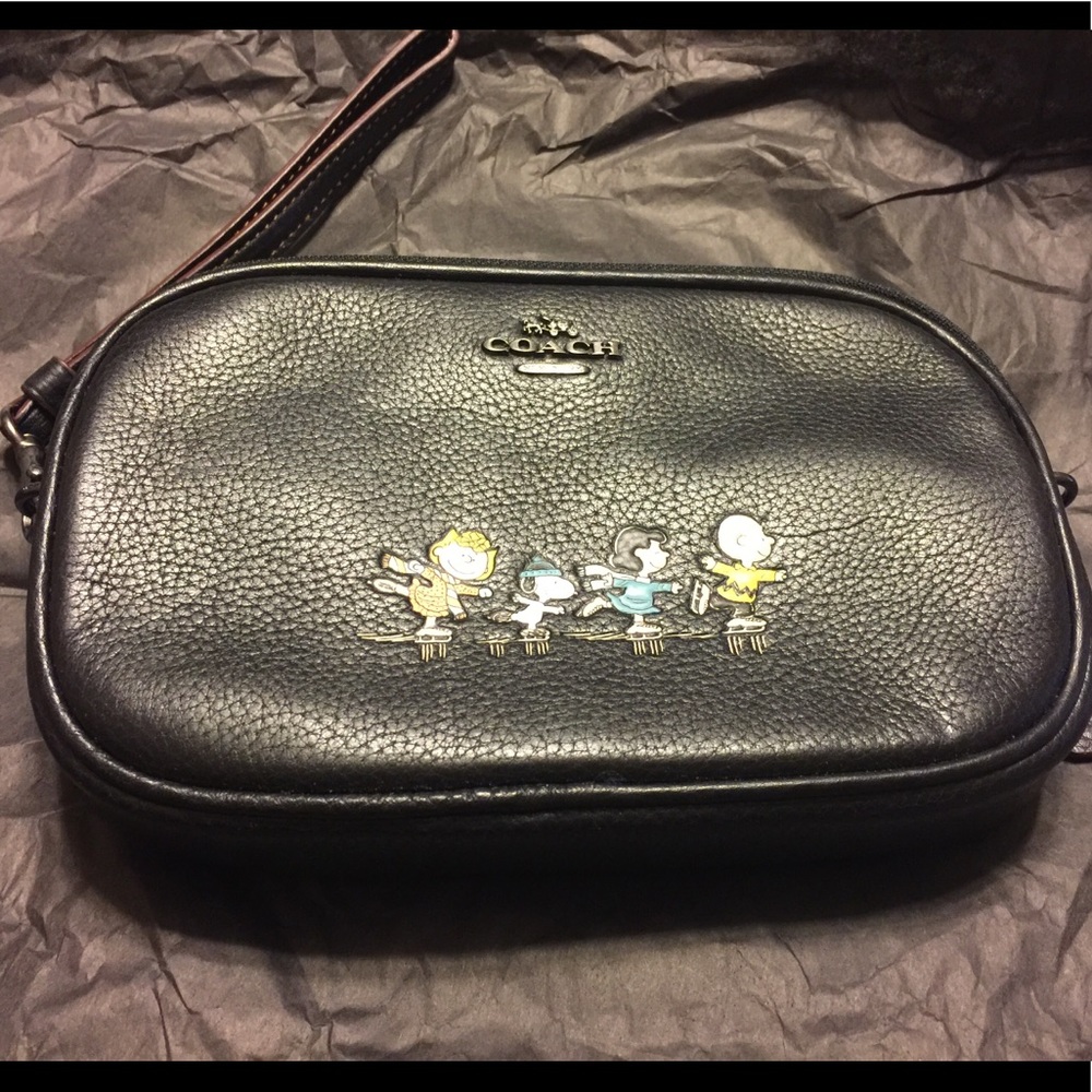 Authentic Coach Collectors Peanuts Multi Use Bag